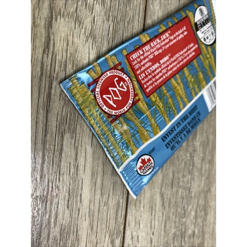 Power Pac WPF Pogs vintage sealed pack‎ pog milk caps